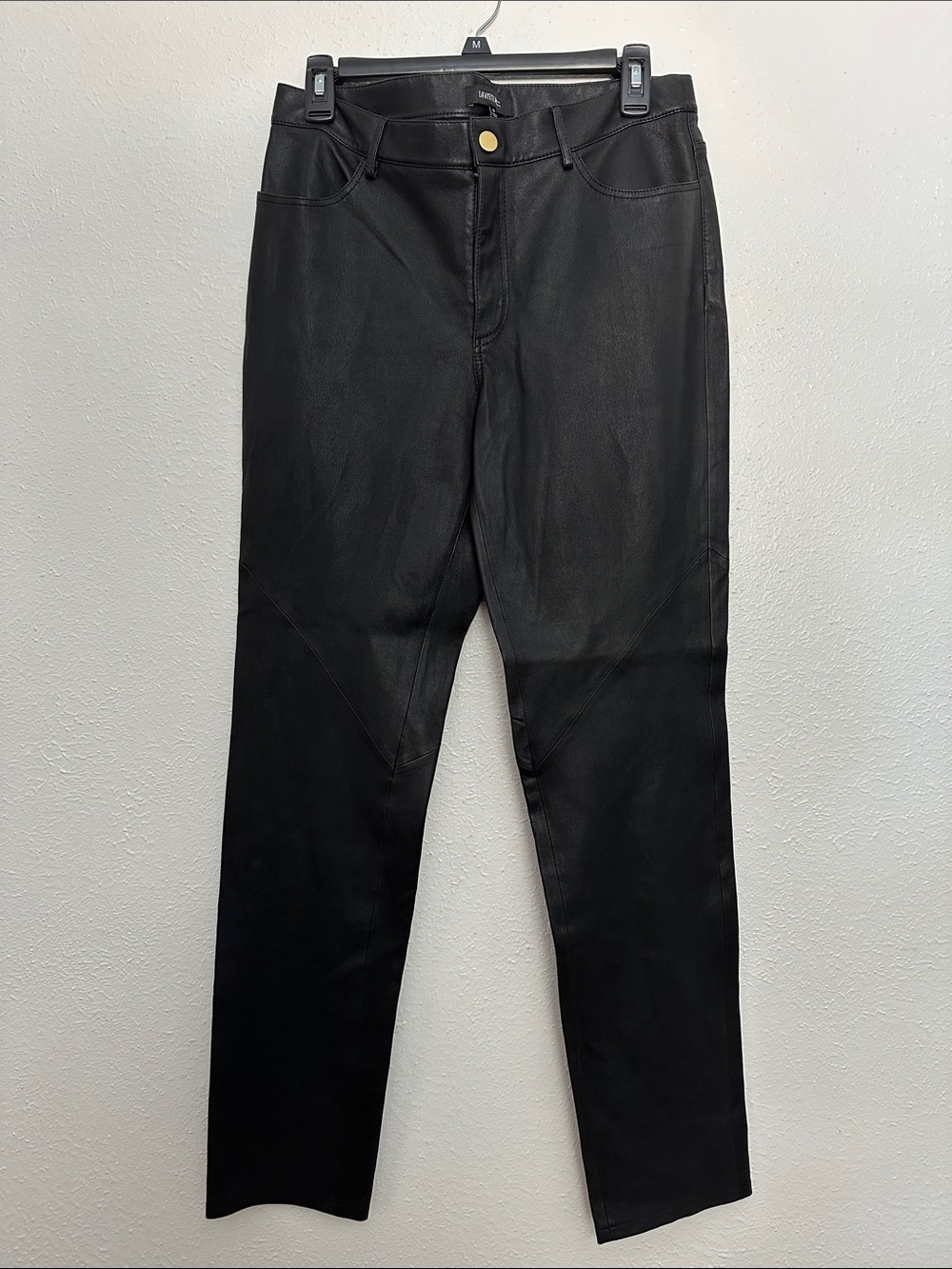 Lafayette 148 100% Genuine Leather Skinny Pants